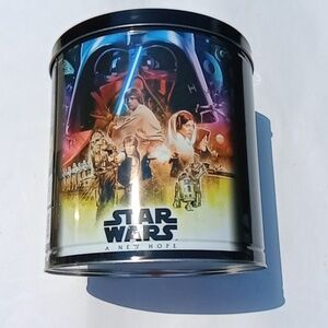 Large Posted Tin Can